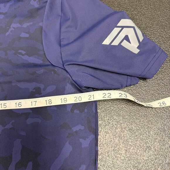 PXG Mens NWT Comfort Fit Fairway Camo Polo Shirt SMALL Blue Parson Xtreme Golf - Picture 3 of 8